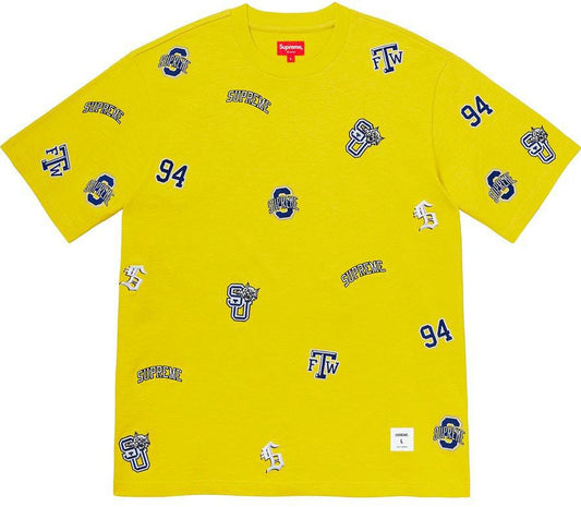 Supreme University S/S Top (SS20) Bright Yellow