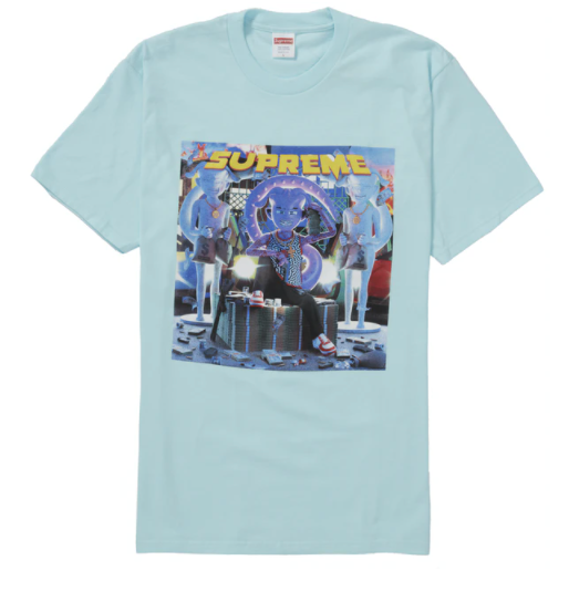 Supreme Richest Tee Turquoise
