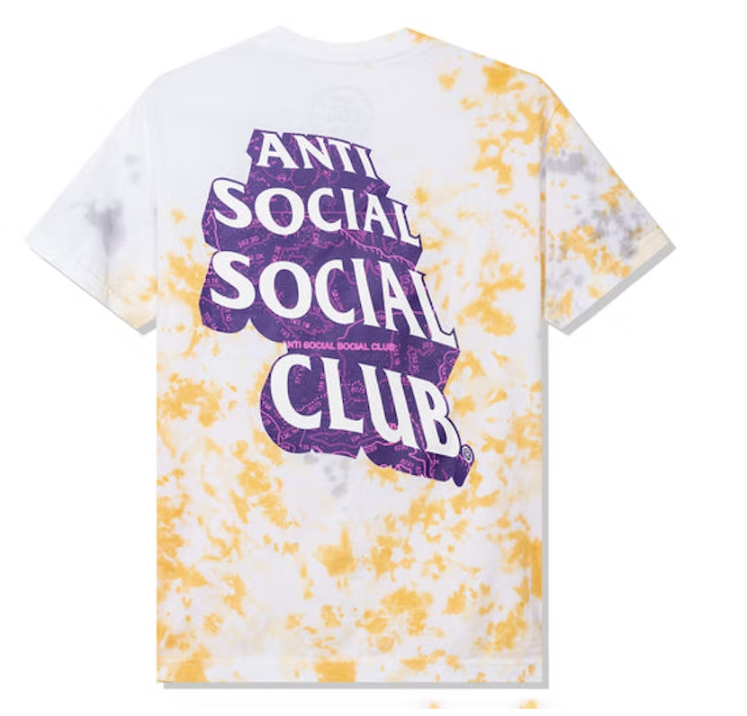 Anti Social Social Club Quest For Love Tie Dye Tee Tie Dye