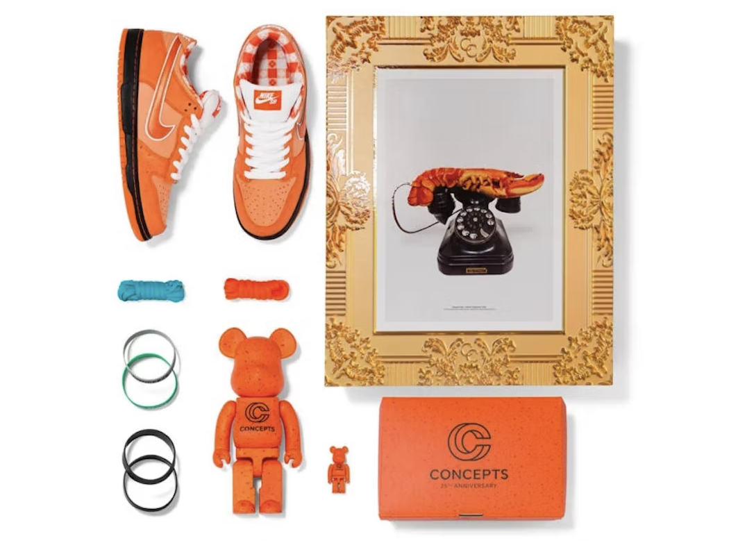 Nike SB Dunk Low Concepts Orange Lobster (Special Box)