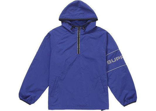 Supreme Nylon Ripstop Hooded Pullover Royal