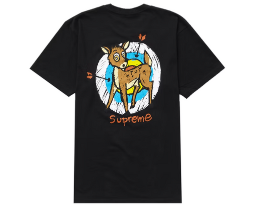 Supreme Deer Tee Black