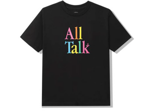 Anti Social Social Club All Talk Tee Black