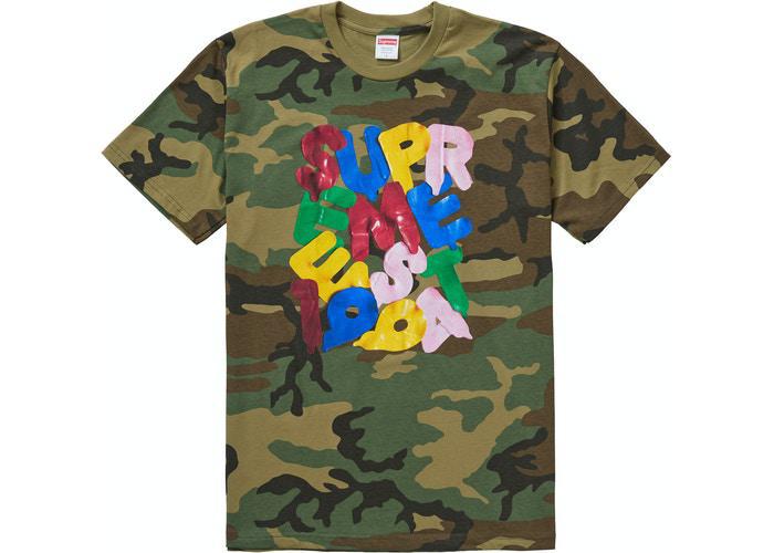 Supreme Balloons Tee Woodland Camo