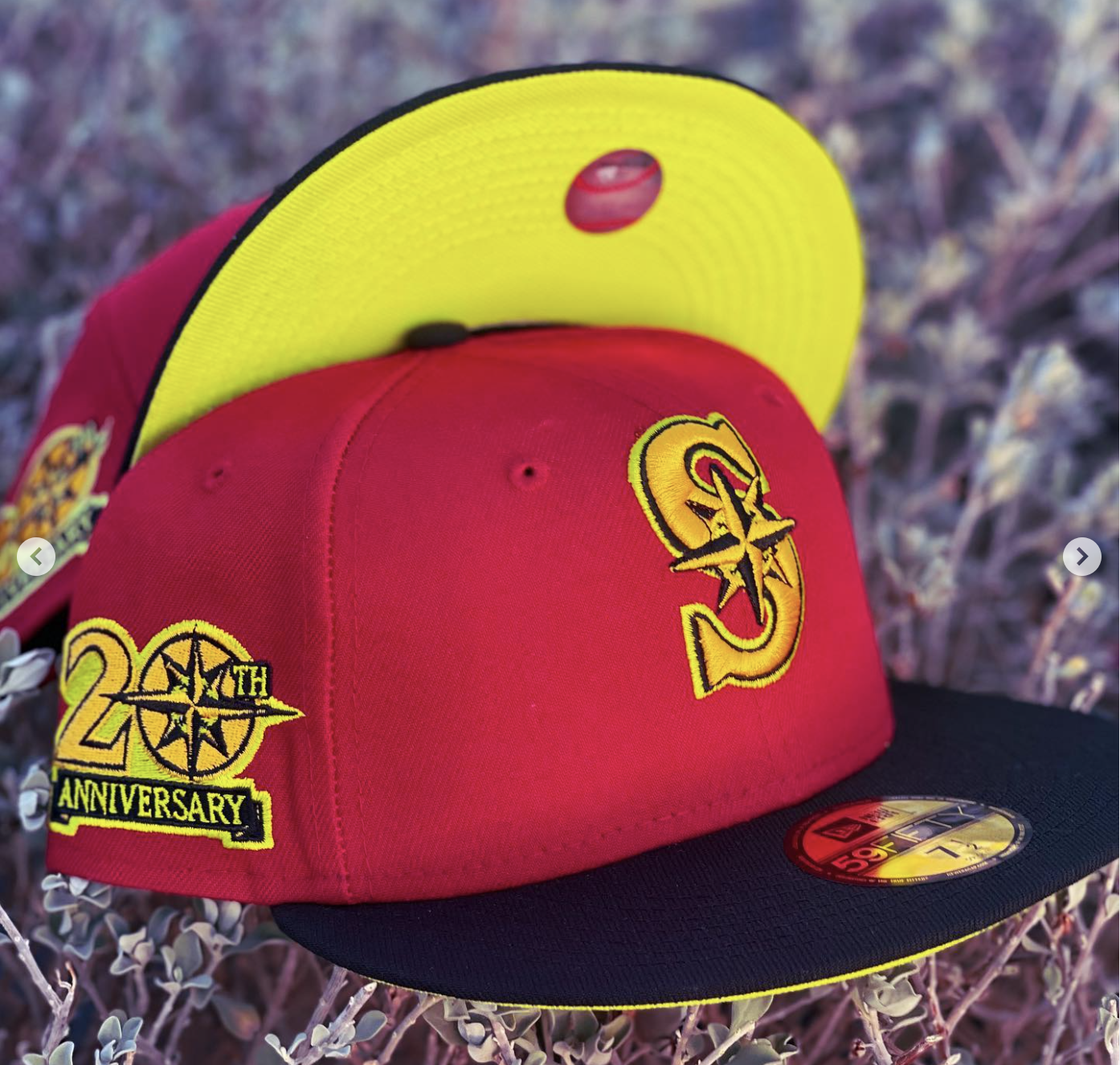 SEATTLE MARINERS 20TH ANNIVERSARY NEW ERA 59FIFTY FITTED HAT ( Scooby Inspired) ZOINKS