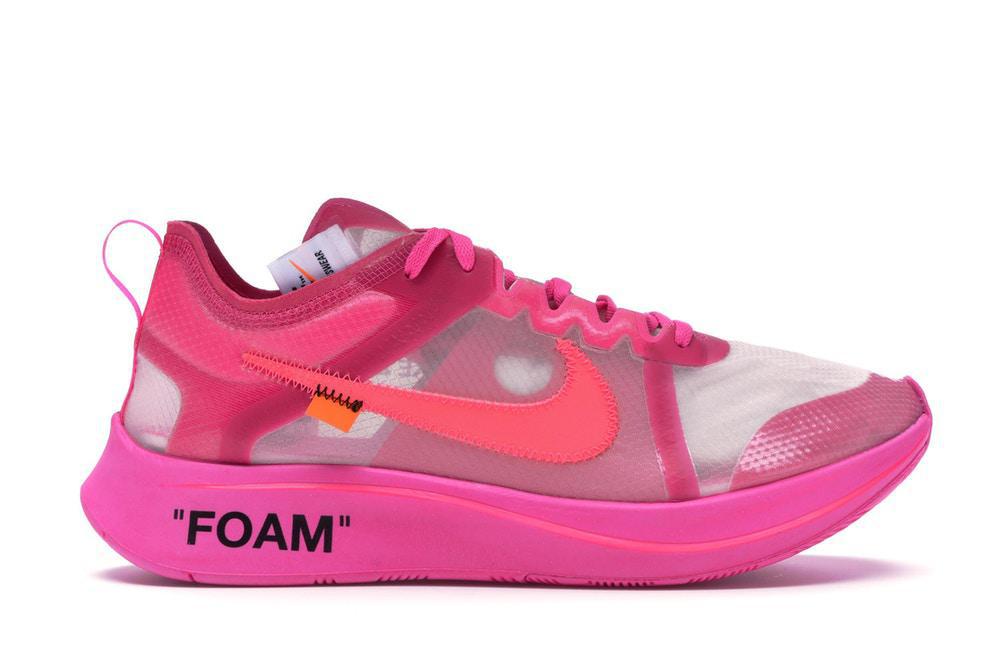Nike Zoom Fly Off-White Pink (Pre-Owned)