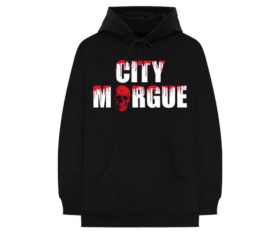 City Morgue x Vlone Dogs Hoodie Black