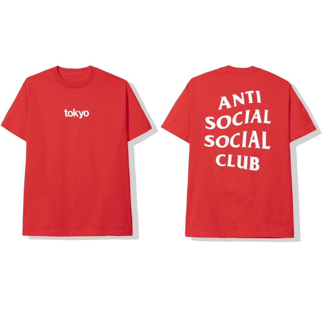 Anti Social Social Club Tokyo Red Tee