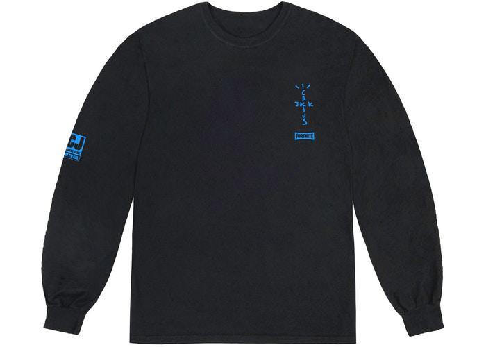 Travis Scott The Scotts Cj Portal L/S Tee Black