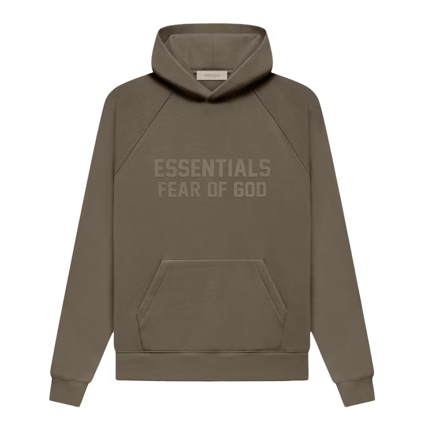 Fear of God Essentials Hoodie Wood