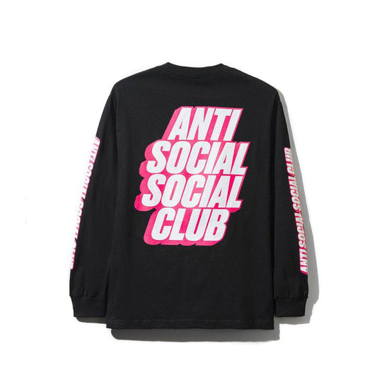 Block Me Black Long Sleeve Tee