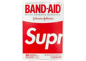 Supreme x Band Aid Adhesive Bandages (Box of 20) Red