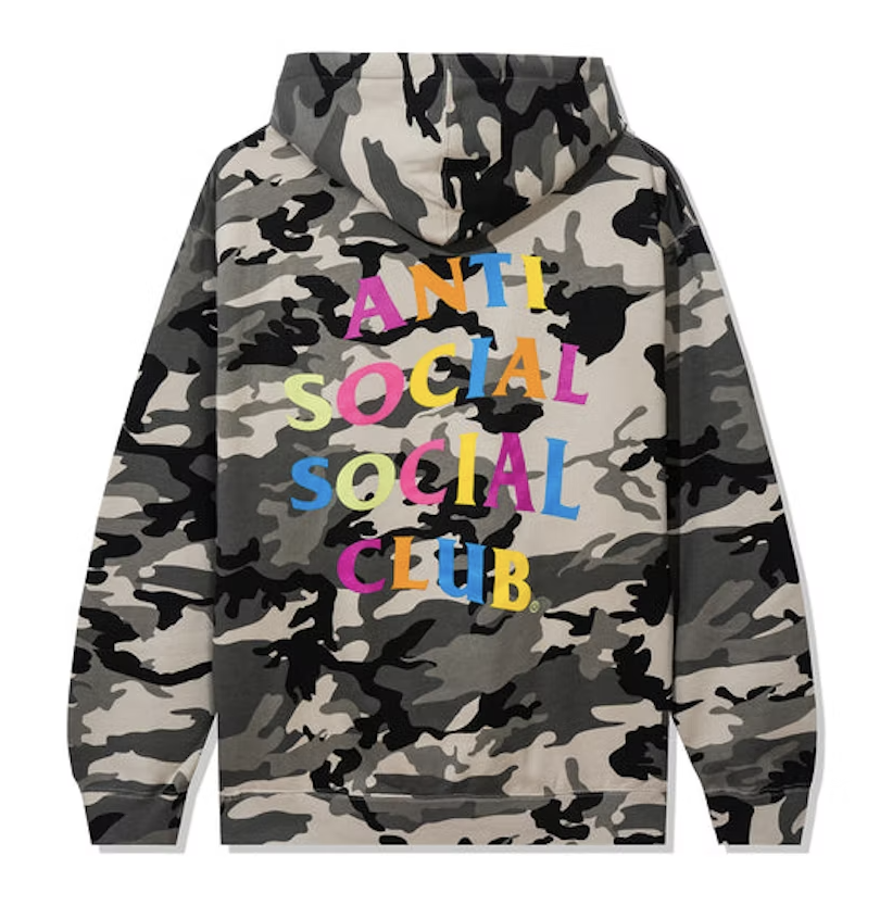 Anti Social Social Club Goodbye Forever Hoodie Forever Camo