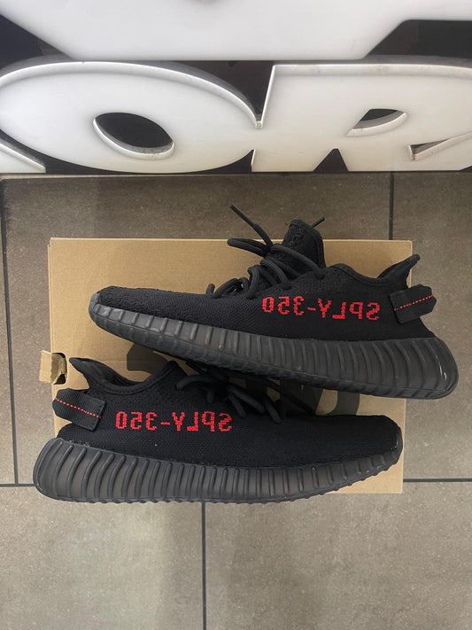 adidas Yeezy Boost 350 V2 Black Red (2017/2020) Pre-Owned