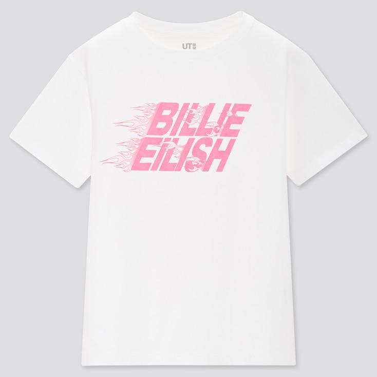 Kids Billie Eilish White/Pink