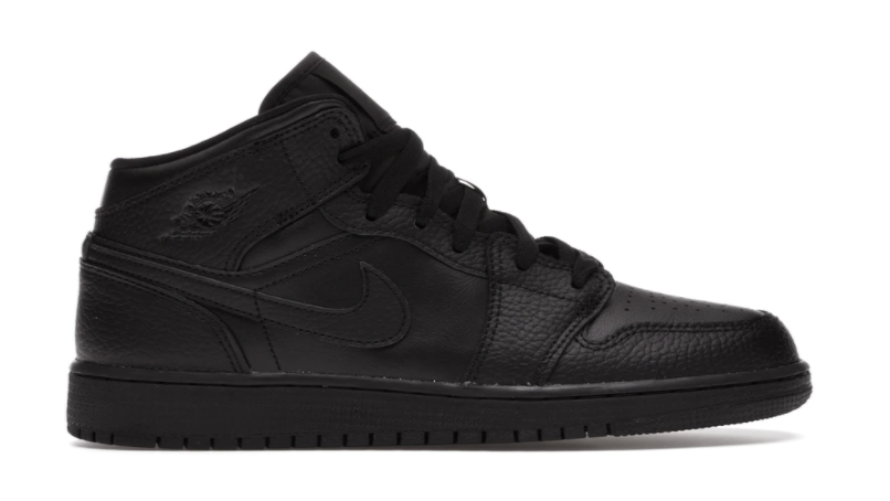 Jordan 1 Mid Black (GS)