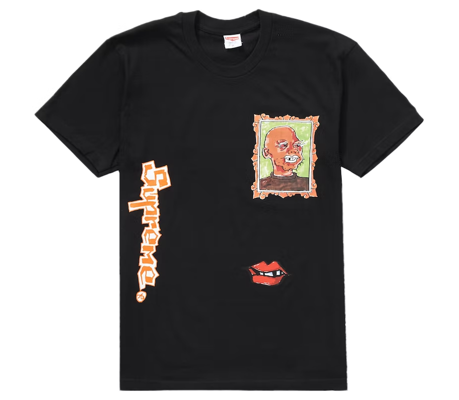 Supreme Gonz Portrait Tee Black