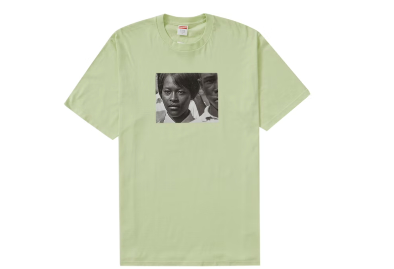 Supreme Roy DeCarava Mississippi Tee Pale Mint