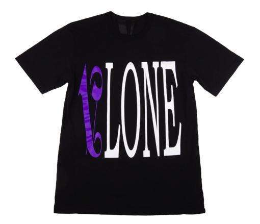 VLone x Palm Angels Black/ Purple Tee