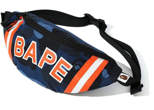 BAPE Color Camo Waist Bag (SS20) Navy