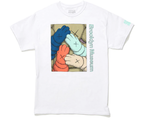 KAWS Brooklyn Museum URGE T-shirt White/Tan