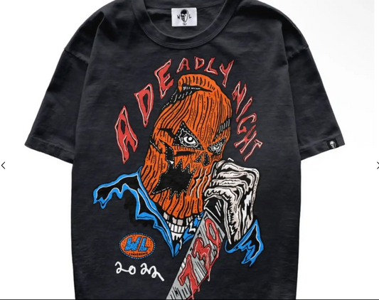 Warren Lotas x Asspizza “A deadly night” Tee