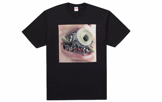 Supreme Braces Tee Black