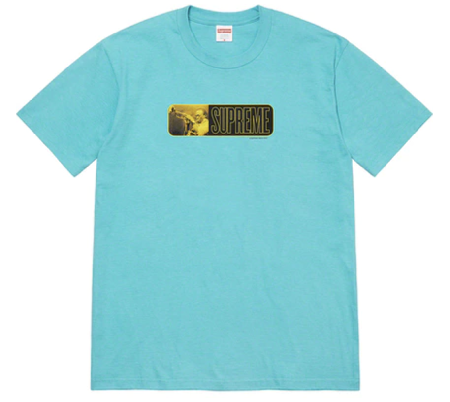 Supreme Miles Davis Tee Light Teal