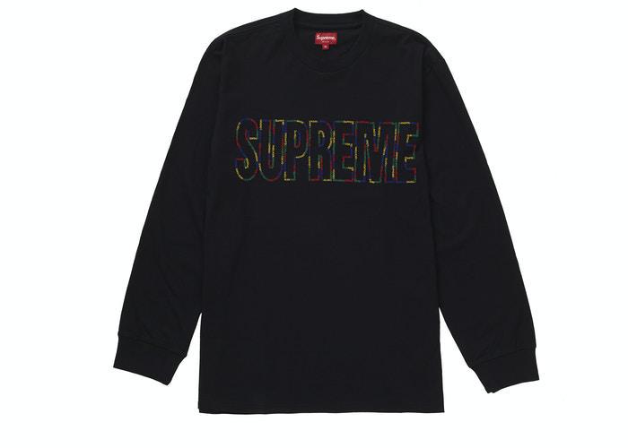 Supreme International L/S Tee (Black)