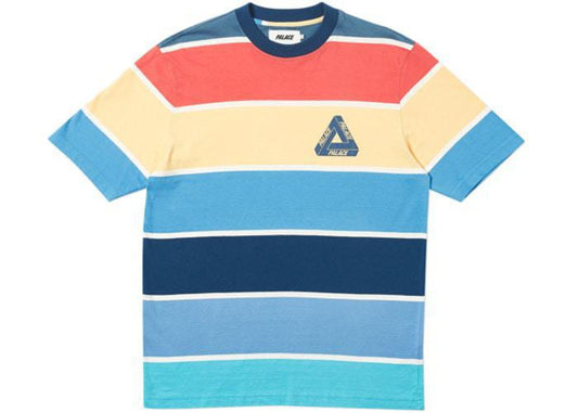 Palace Wide On T-Shirt Blue