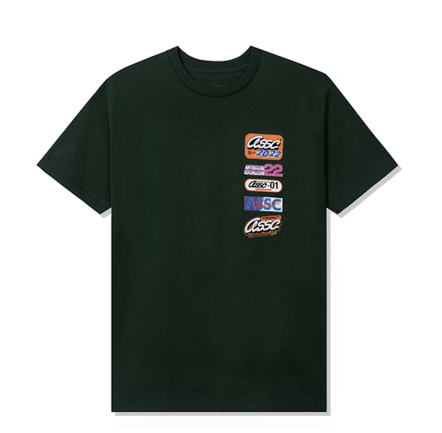 Anti Social Social Club Hot Nights Tee Forest