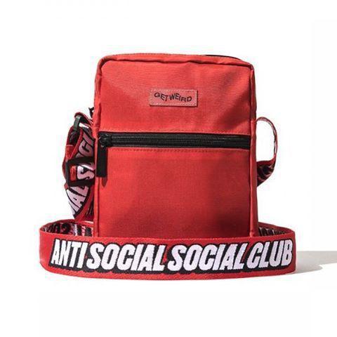 ASSC Get Weird Shoulder Bag Red