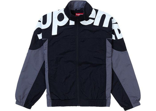 Supreme Shoulder Logo Track Jacket Black