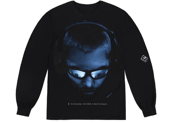 Travis Scott Corrupted L/S T-Shirt Black