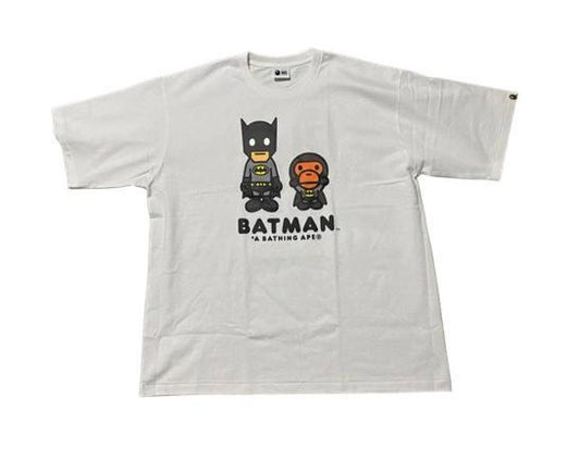 Bape x dc baby milo batman tee