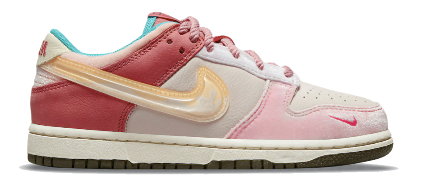 Nike Dunk Low Social Status Free Lunch Strawberry Milk (PS) - DM3349 600