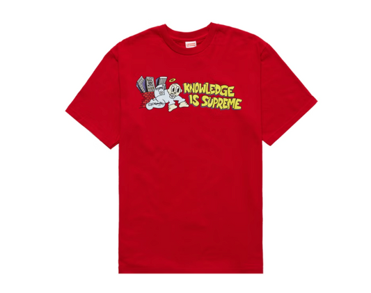 Supreme Knowledge Tee Red