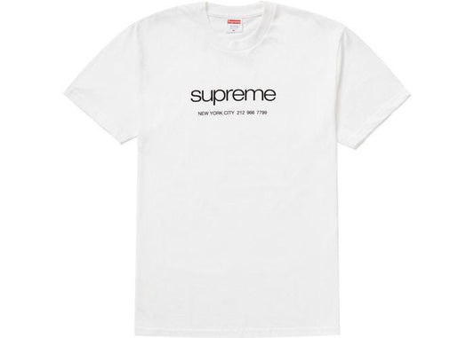 Supreme Shop Tee White