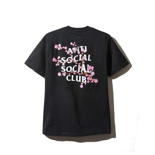 ASSC Anti Social Social Club Cherry Blossom Black Tee