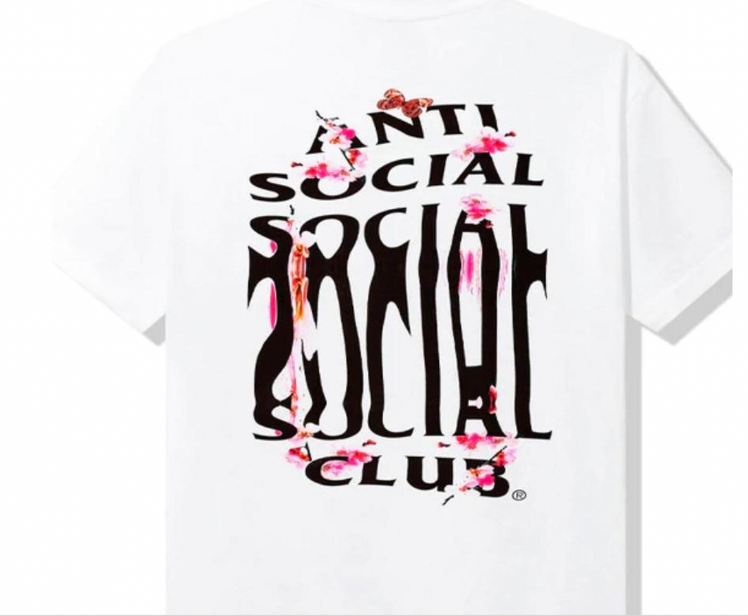 Anti Social Social Club Mind Melt Tee White