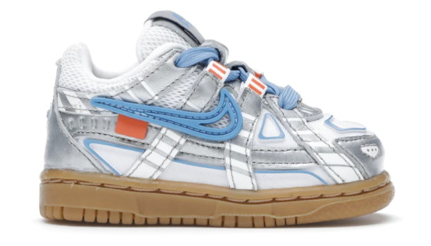 Nike Air Rubber Dunk Off-White University Blue (TD)