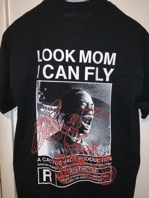 Travis Scott Look Mom I Can Fly Festival Tee Black