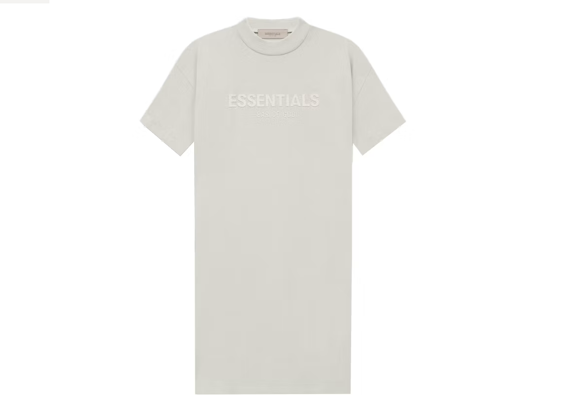 Fear of God Essentials Women's Tee Shirt Dress Wheat