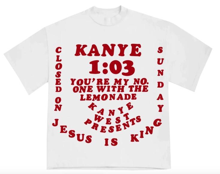 Kanye West CPFM for JIK III T-Shirt White