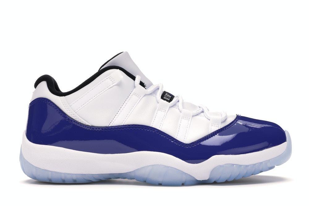 Jordan 11 Retro Low White Concord (W)