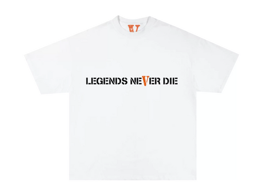 Vlone x Juice WRLD Legends Never Die 999 T-Shirt 'White'