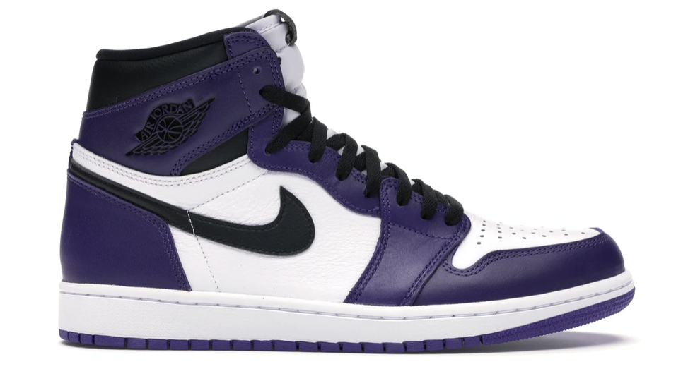 Jordan 1 Retro High Court Purple White