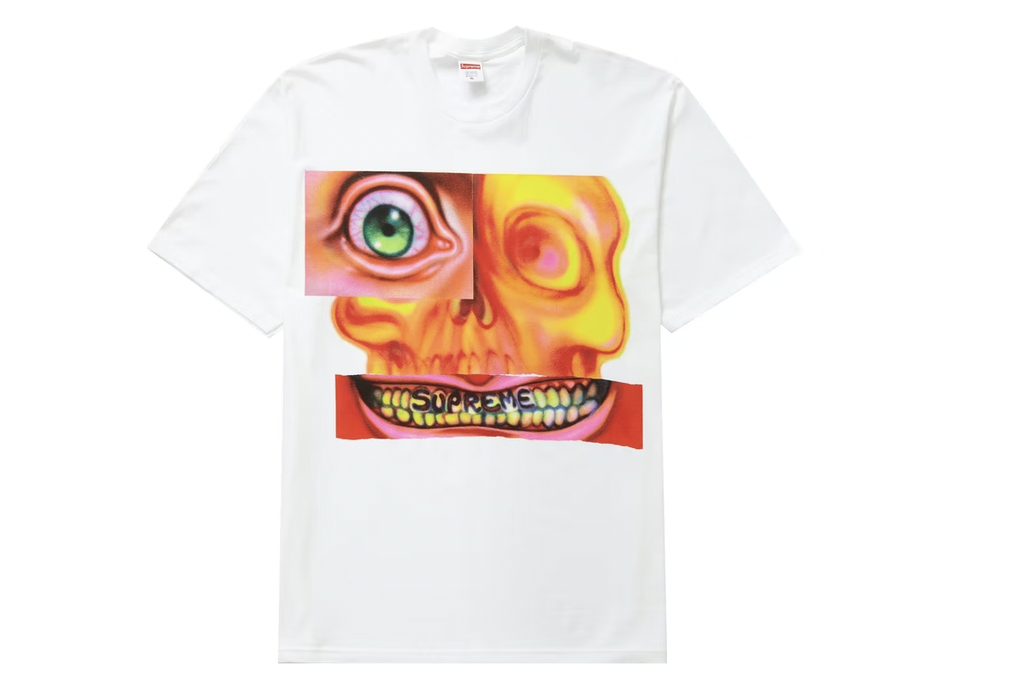 Supreme Face Tee White