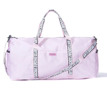 Anti Social Social Pink Duffle Bag