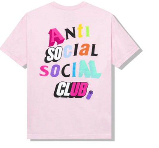 Anti Social Social Club The Real Me Tee Pink